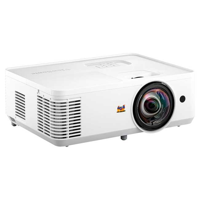 Proyector ViewSonic PS502X – 4000 lúmenes, XGA, Tiro corto, HDMI dual, Altavoz 16W