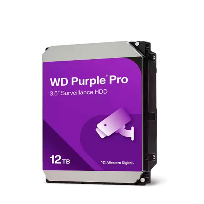 Disco duro Western Digital WD Purple Pro 12TB, SATA, 512MB Cache, 7200 rpm, 3.5".