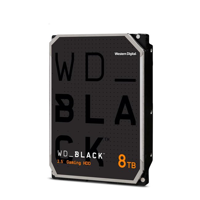 Disco Duro WD Black 8TB 7200RPM 256MB SATA 6Gb/s 3.5” WD8002FZBX – Alto Rendimiento para Gaming y Creativos