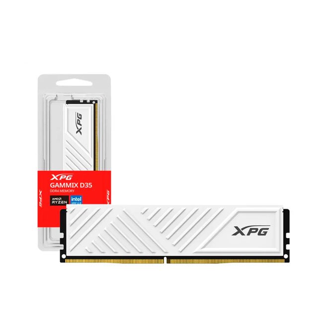 Memoria RAM DDR4 XPG GAMMIX D35 8GB 3200MHz CL16 White AX4U32008G16A-SWHD35