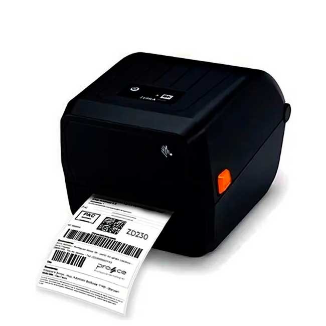 Impresora Zebra ZD230 de Transferencia Térmica 203 DPI, USB/LAN, 152 mm/seg